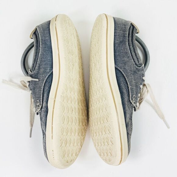 Skechers Define Soren Canvas Slip On Boat Shoe Loafers Blue 8.5 - Picture 5 of 11